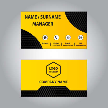 Business Cardのイラスト素材