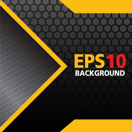 yellow and black abstract backgroundのイラスト素材