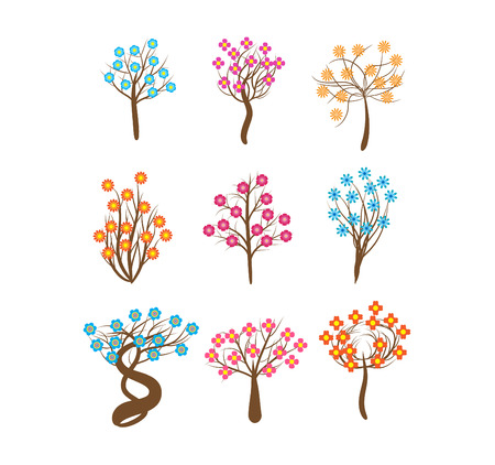 spring treeのイラスト素材