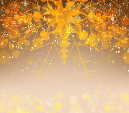 Christmas background with snowflakesのイラスト素材