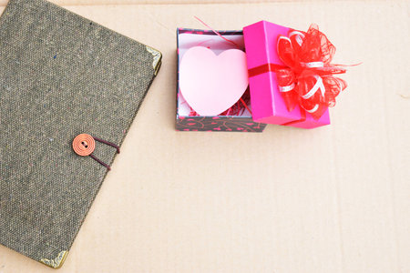 Happy Valentines day with Roses and hearts background;の写真素材