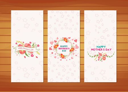 Floral Mothers day のイラスト素材