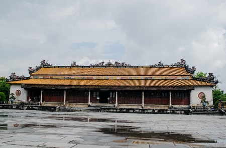 Hue - Forbidden City entrance gateのeditorial素材
