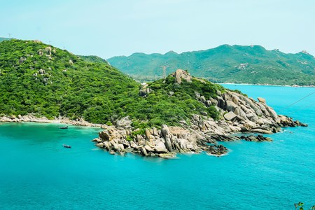 Binh Ba island beautiful, Vietnamの写真素材