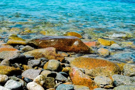 Hon Chong island, popular tourist destinations at Nha Trang. Vietnamの写真素材