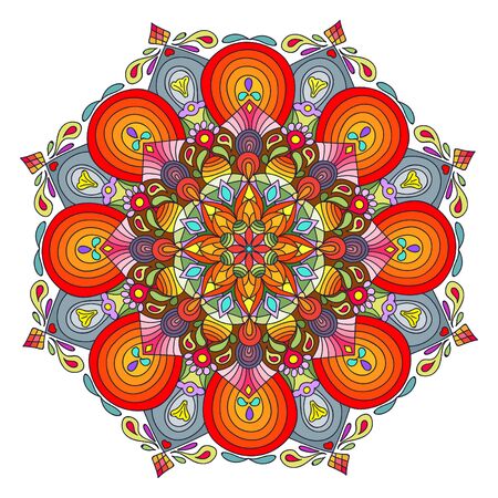 Mandalas, Ramadan kareem. Vintage decorative elements. Oriental pattern, vector illustration. Islam, Arabic, Indian, turkish, pakistan, chinese, ottoman motifsのイラスト素材