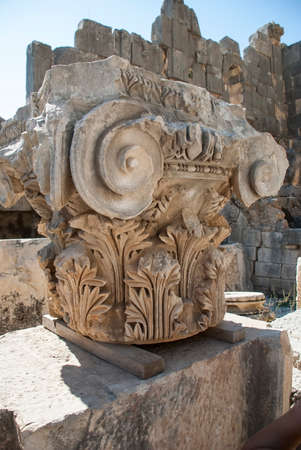 Ruins of the antique city in Asia Minor