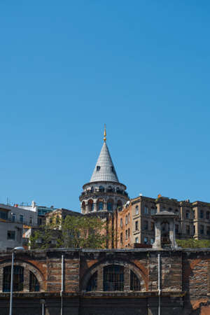 IStanbul historical beauties at Galataのeditorial素材