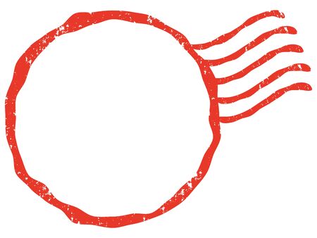 Post mark isolated vector icon.のイラスト素材