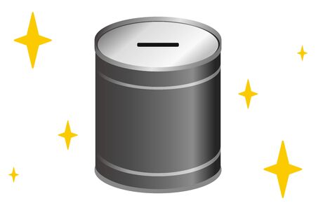 Piggy Bank Isolated Vector Illustration.のイラスト素材