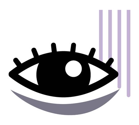 Dark circles under the eyeのイラスト素材