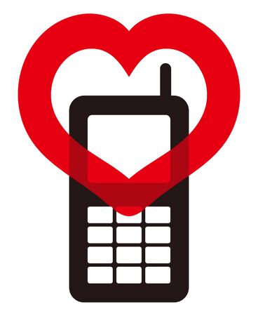 Silent mode mark isolated vector illustration.のイラスト素材