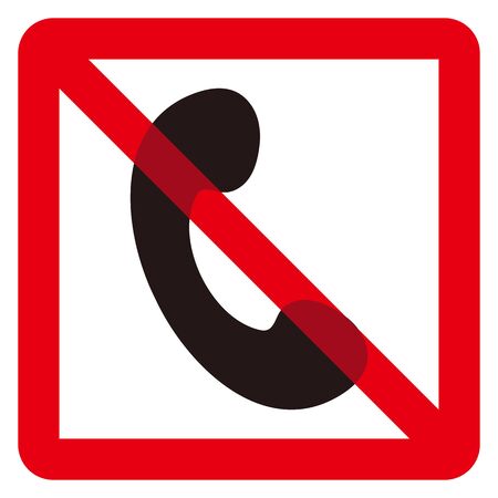 no phone markのイラスト素材