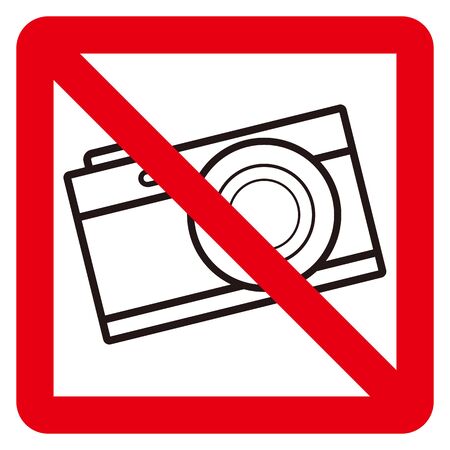 No camera markのイラスト素材