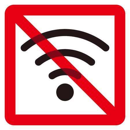No connection signのイラスト素材