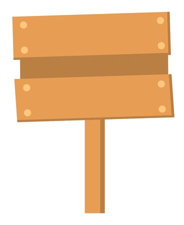 wooden signのイラスト素材