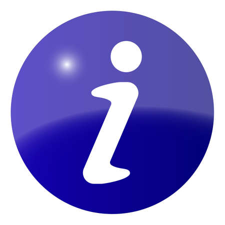 Information icon isolated vector illustration.の写真素材