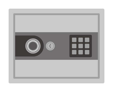 Safety box isolated vector illustration.のイラスト素材