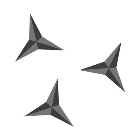 Japanese version of the caltrop.のイラスト素材