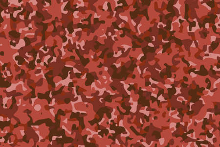 Camouflage red background vector image.のイラスト素材