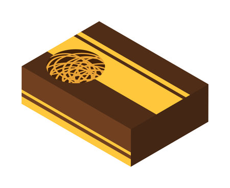 Rubber band isolated vector illustration.のイラスト素材