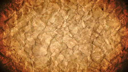 Vintage paper background with wrinkles.
