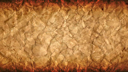 Vintage paper background with wrinkles.