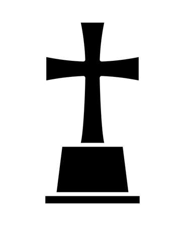 Western Grave of the Cross.のイラスト素材