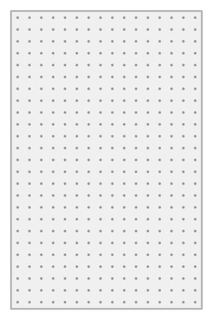 Perforated board isolated vector illustration.のイラスト素材