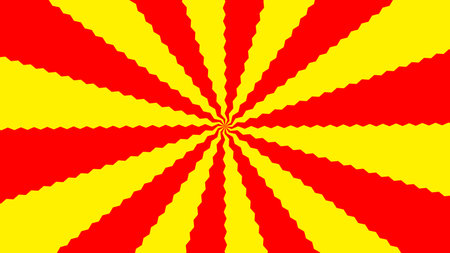 Jagged radiant design color background.のイラスト素材