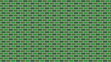 Brick wall pattern design background.のイラスト素材