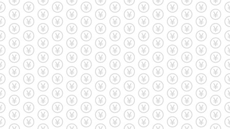 Japanese yen money seamless pattern background.のイラスト素材