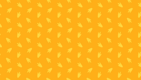Penguin Footprints Seamless Pattern Background.のイラスト素材