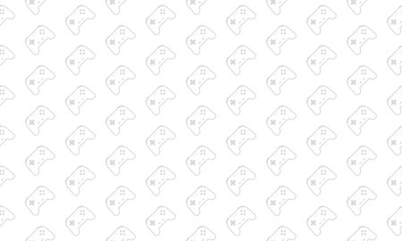 Game Controller Seamless Pattern Backgroundのイラスト素材