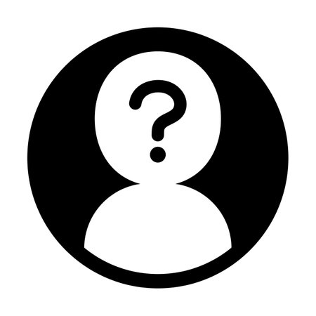 Someoneâs Round Icon Isolated Vector Illustrationのイラスト素材