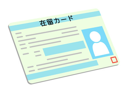 Residence Card Isolated Vector Illustration.
Translation"Residence Card"のイラスト素材
