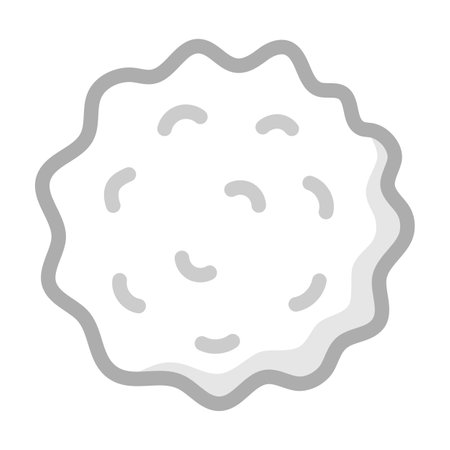 White blood cell isolated vector illustrationのイラスト素材