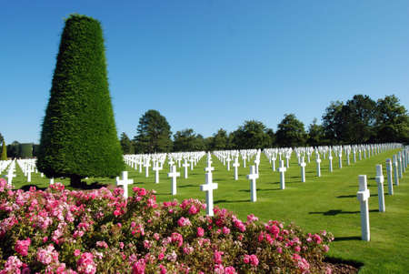 The Mont Saint Michel (Normandy) WW2 Memorial in Franceのeditorial素材