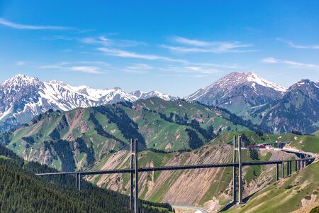 Yili Guozigou Bridge, Xinjiang, China