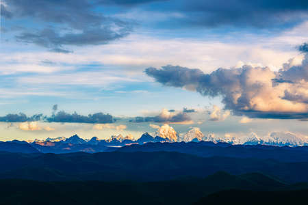 Yuzixi near Zheduo Mountain in Western Sichuan, also called Qumogong, is a small place to watch the...