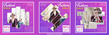 Fashion Sale Template Free Vectorのイラスト素材