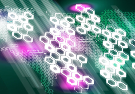 Digital background image presenting modern business concepts