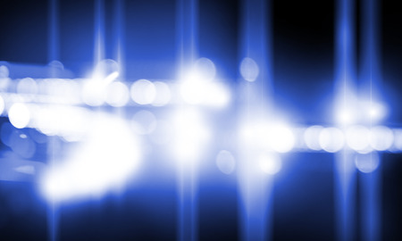 Background image with stage blurred lights and beams