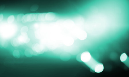 Background image with stage blurred lights and beamsの写真素材