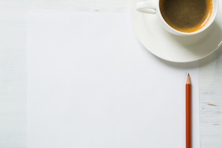 Business still life concept with office stuff on tableの写真素材