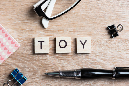 Business education concept with office stuff on tableの写真素材