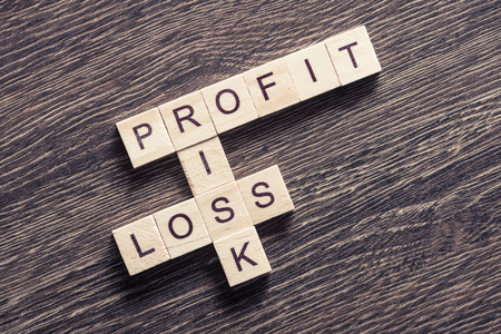 Conceptual business keywords on table with elements of game makiの写真素材