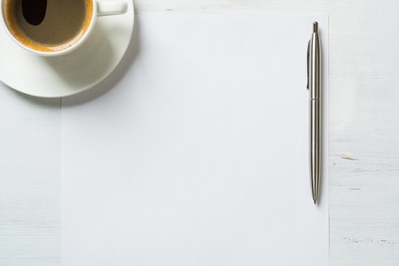 Business still life concept with office stuff on tableの写真素材