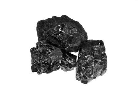 Coal isolatedの写真素材