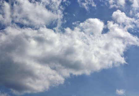 Clouds on blue sky 